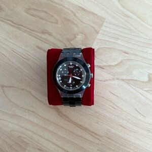 Swatch watch black